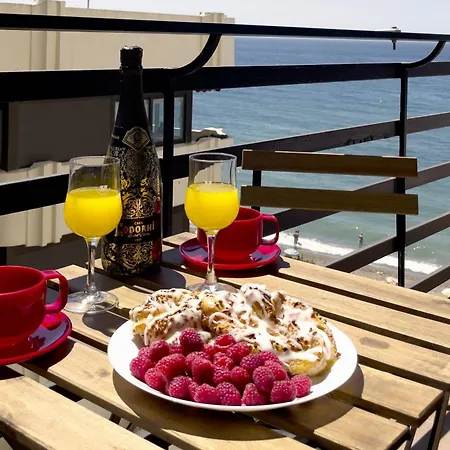 Apartment Mediterraneo 508. Fantastic On The Beachfront With Sea Views. Marbella